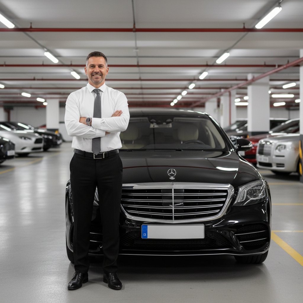 Professional chauffeur service in London